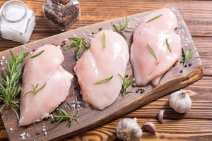 10pc. 6oz. Free Range Boneless Skinless Chicken Breasts Meats Anderson Reserve Store