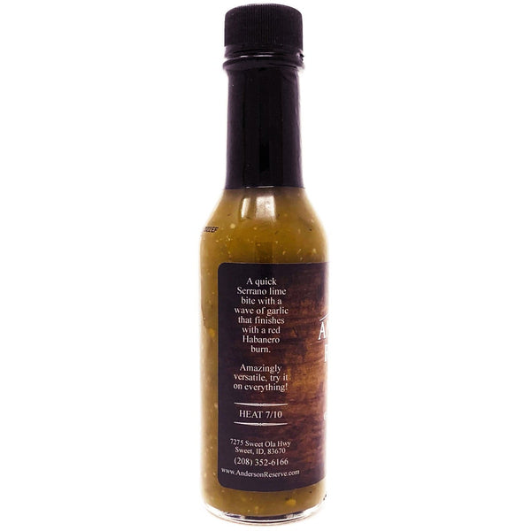 Garlic Serrano Steak Sauce Steak Sauce Anderson Reserve